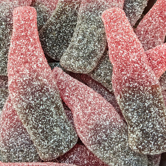 Jumbo Fizzy Cherry Cola Bottles