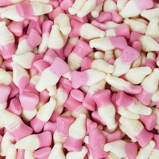 Strawberry Milkshake Bottles